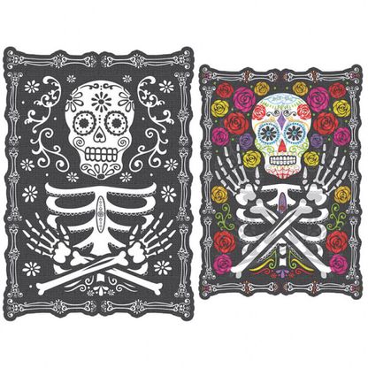 3D poszter Day of the Dead 45x30cm