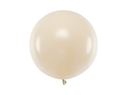 Balón veľký pastelový béžový 60cm