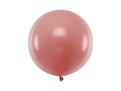 Balón veľký pastelový červeno-fialový 60cm
