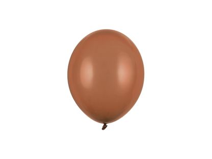 Balóny hnedé mokka 12cm 100ks