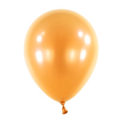 Balóny mandarínkovo oranžové perleťové 27,5cm 50ks
