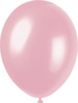 Gyöngyház  léggömb, rózsaszín