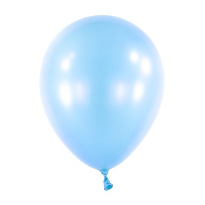 Balóny svetlomodré perleťové 27,5cm 50ks
