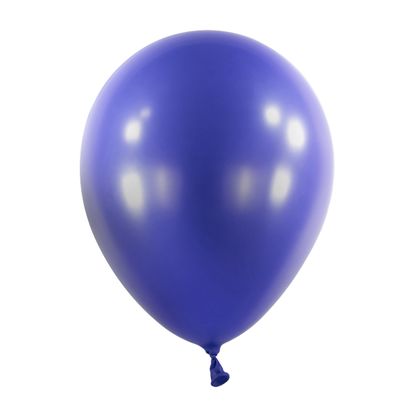 Balóny tmavomodré metalické 27,5cm 50ks