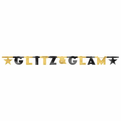 Betűfüzér Glitz & Glam 210cm