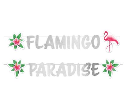 Betűfüzér Flamingó 135cm