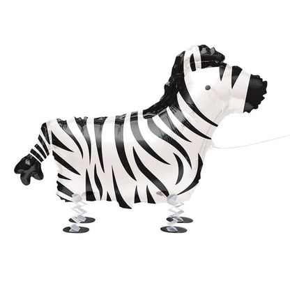 Sétáló léggömb Zebra 76cm