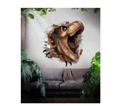 Fali dekoráció Dinoszaurusz T-Rex 70 x 80 cm
