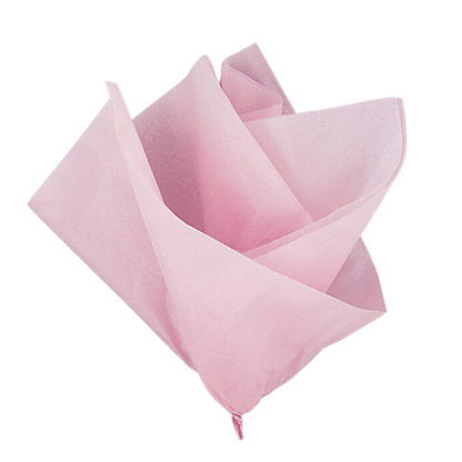 Dekorációs selyempapír világos rózsaszín 10db 51x66cm