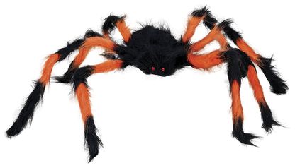 Dekorációs pók fekete-narancssárga 75 cm