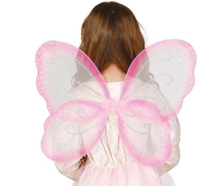Gyermek szárnyak rózsaszín 42x40cm