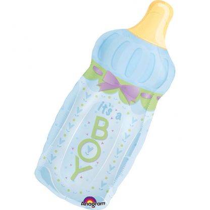 Fólia léggömb supershape Baby Bottle Boy 33x79cm