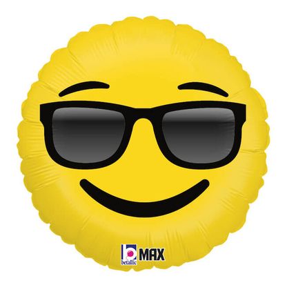 Fólia léggömb Emoji Swag 46cm
