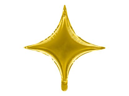 Fólia léggömb csillag arany 45cm
