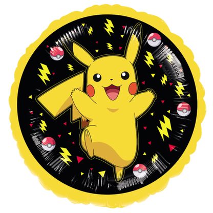 Fólia léggömb Pikachu (Pokémon) 43cm