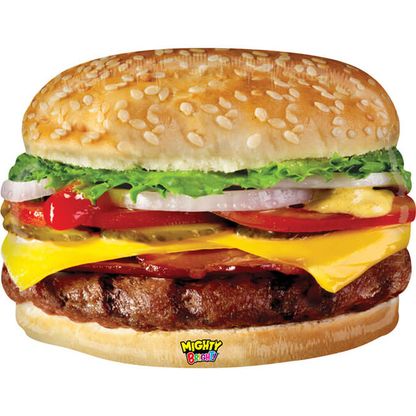 Fólia léggömb supershape Cheeseburger 79cm