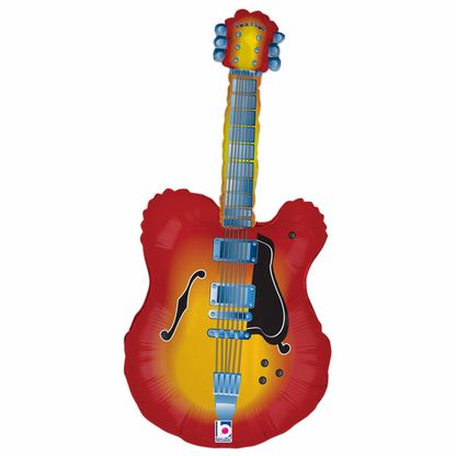 Fólia léggömb supershape Elektromos gitár 109cm