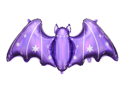 Fólia léggömb supershape Denevér lila 119x51cm