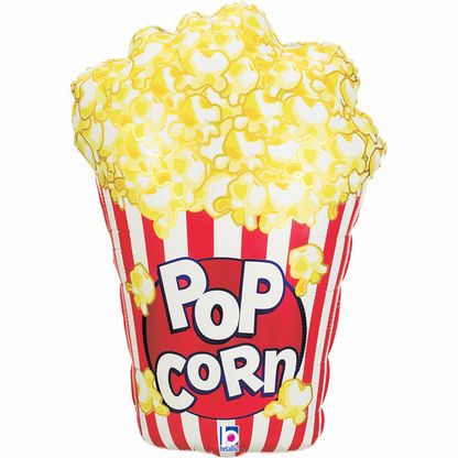 Fólia léggömb supershape Popcorn 97cm