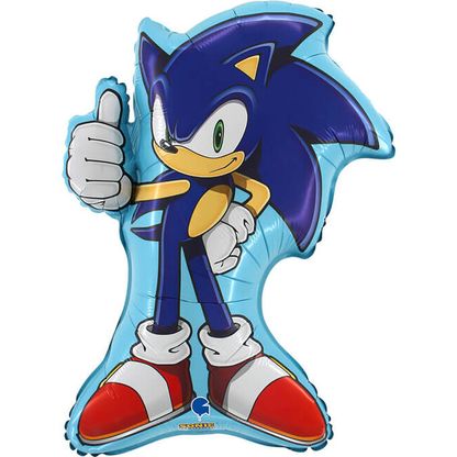 Fólia léggömb supershape Sonic 84cm
