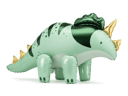 Fólia léggömb supershape Triceratops zöld 101x60cm