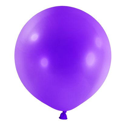 Guľaté balóny fialové 4ks 61cm