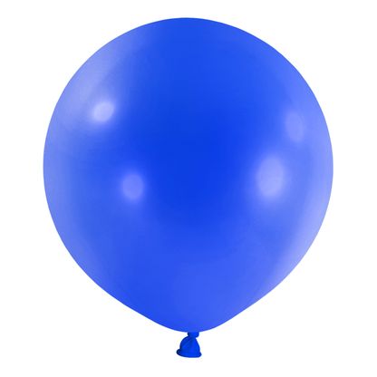 Guľaté balóny modré 4ks 61cm