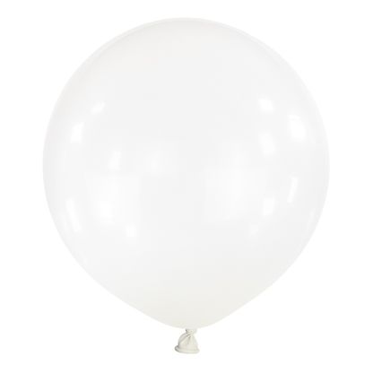 Guľaté balóny transparentné priesvitné 4ks 61cm