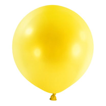 Guľaté balóny žlté 4ks 61cm
