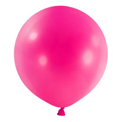 Guľatý balón ružový 60cm 1ks