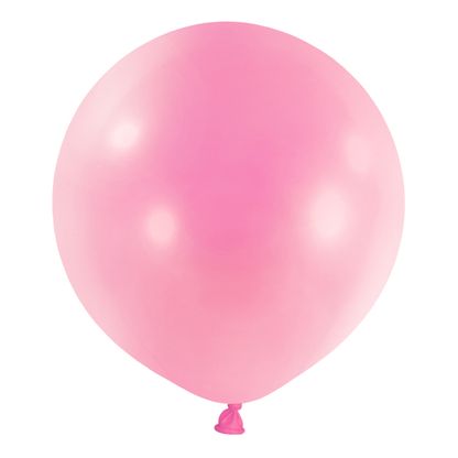 Guľatý balón svetloružový 61cm 1ks
