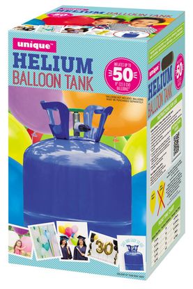 Hélium palack 50 lufihoz