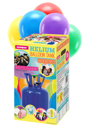 Hélium palack 30 + lufik