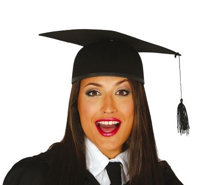 Diplomaosztó kalap fekete