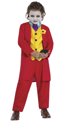 Jelmez Joker piros 7-9 évesre
