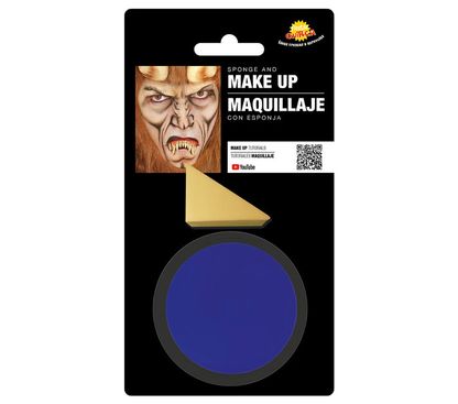 Make-up szivaccsal kék 9g