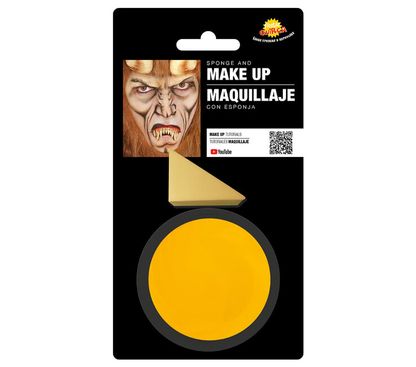 Make-up szivaccsal sárga 9g