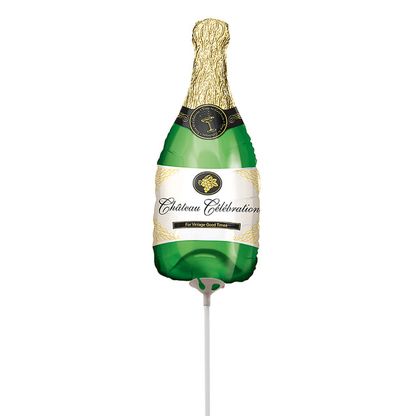 Mini fólia lufi Champagne 23cm