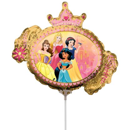 Mini fólia lufi Disney hercegnők Korona 36cm