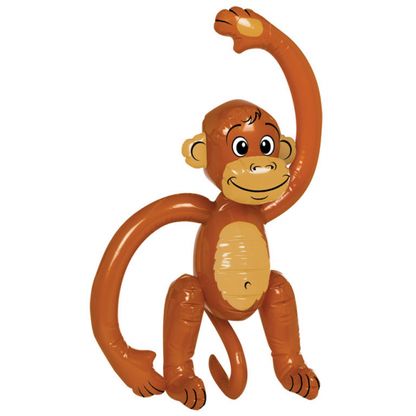 Felfújható majom 50cm
