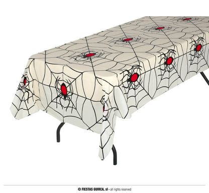 Asztalterítő Pókháló pókokkal 137x227cm