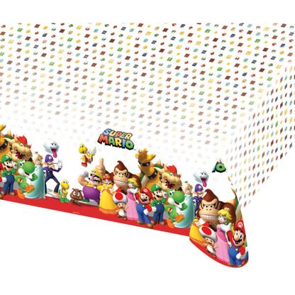 Műanyag asztalterítő Super Mario 120x180cm