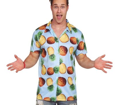 Férfi Hawaii ing gyümölcsök L 52-54