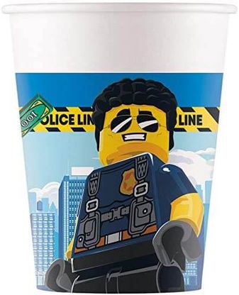 Papírpohár Lego City 200ml 8db