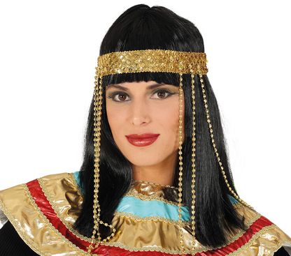 Paróka Egyiptomi királynő hajdísszel
