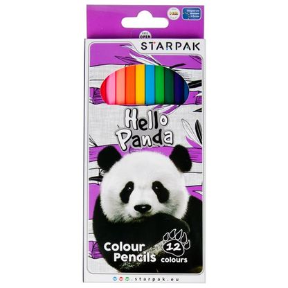 Színes ceruzák Panda 12db