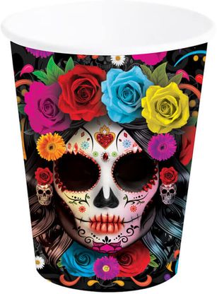 Pohár Day of the Dead 240ml 6db