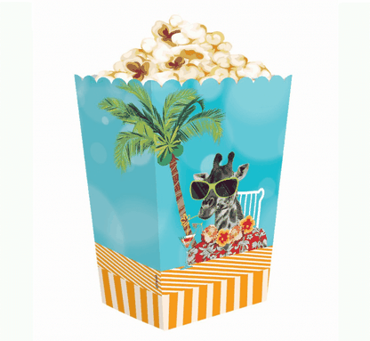 Popcorn doboz  Summer Party 13x19cm 4db
