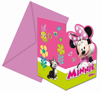 Meghívó Minnie Happy Helpers 6db