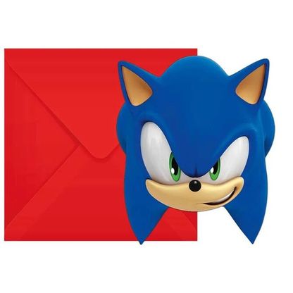 Meghívó Sonic 6db